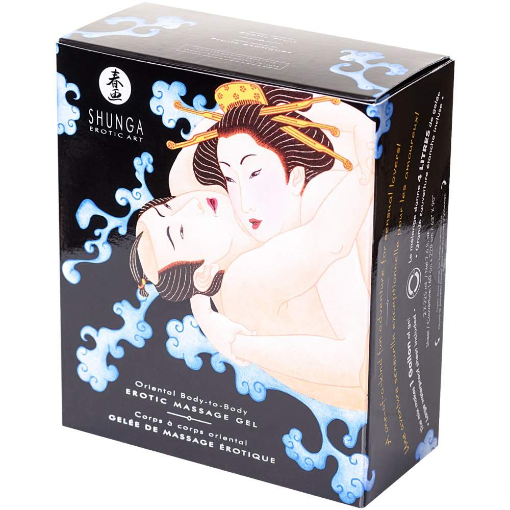 This oriental body-to-body massage is an intensely sensual a... Shunga - Body-2-Body Oriental Gel Set Exotic photo-9