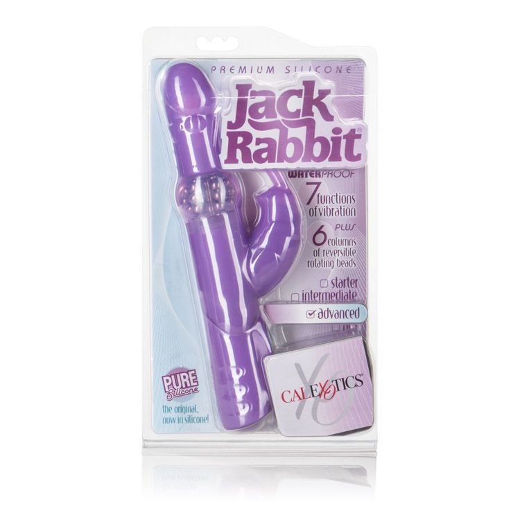 The luxurious Premium Silicone Jack Rabbit is the ultimate c... CEN - Premium Silicone Jack Rabbit - Purple photo-6