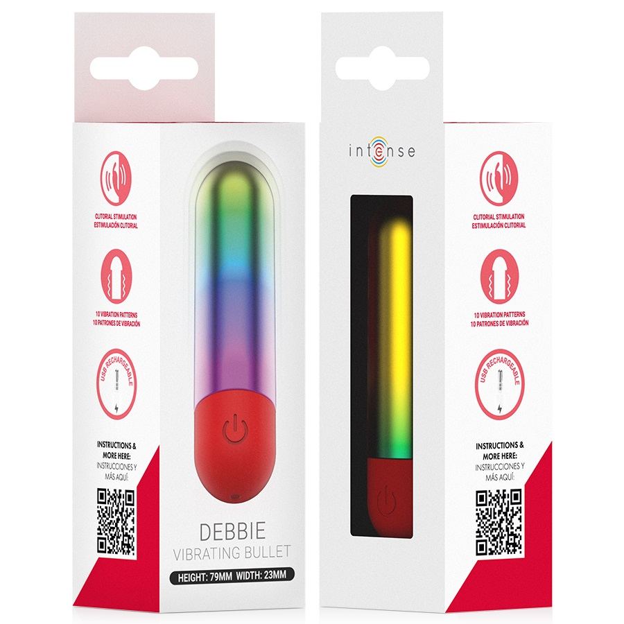 Intense - Debbie Vibro Bullet - Rainbow photo-9