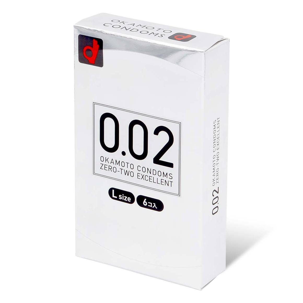 Okamoto - Unified Thinness 0.02EX L-size (Japan Edition) 6's Pack