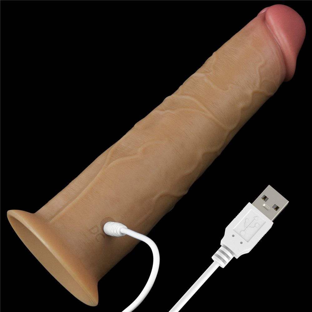 Lovetoy - 8" Dual Layered Rotator - Flesh photo-12