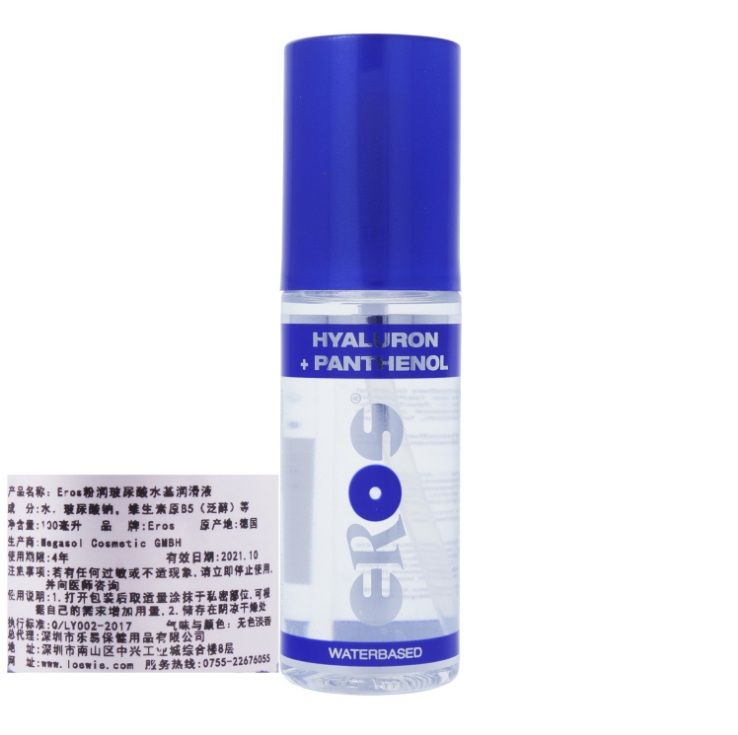 It shouldn't be missing from your assortment!
Water-base... Eros - Hyaluron and Panthenol - 100ml photo-5