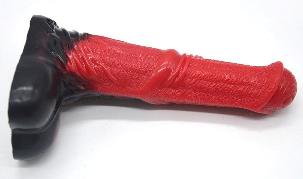 Huge horse dildo &n... FAAK - Horse Dildo - Red/Black photo-13