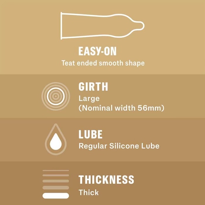 Designed for a softer, more natural skin-on-skin feeling
Sui... Durex - Real Feel Non-Latex 3's pack photo-3