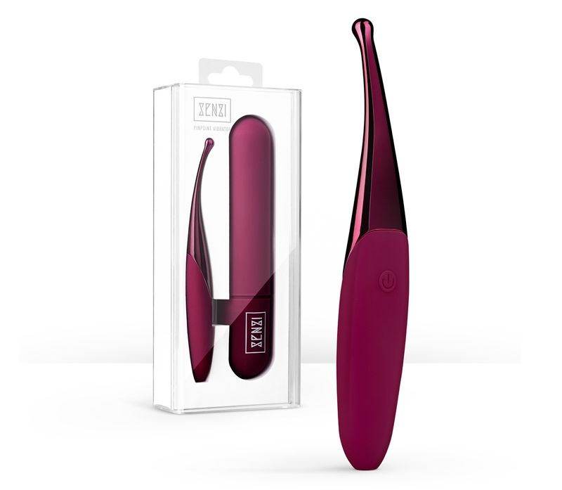 The Senzi vibrator is a beautifully designed pinpoint vibrat... Senzi - Luxury Pinpoint Vibrator - Deep Pink photo-10
