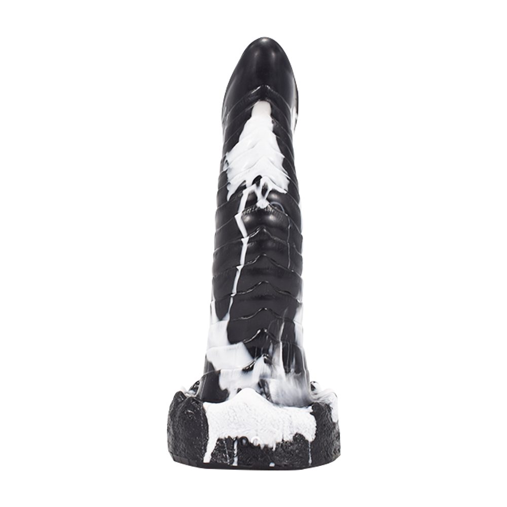Unusual anal dildo, softness, skin-friendly and flexible
Ma... FAAK - Alien Curved Dildo - Black/White photo-3