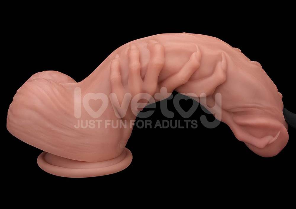 Lovetoy - 11.5" 握住阴茎大码 - 肉色 照片-10