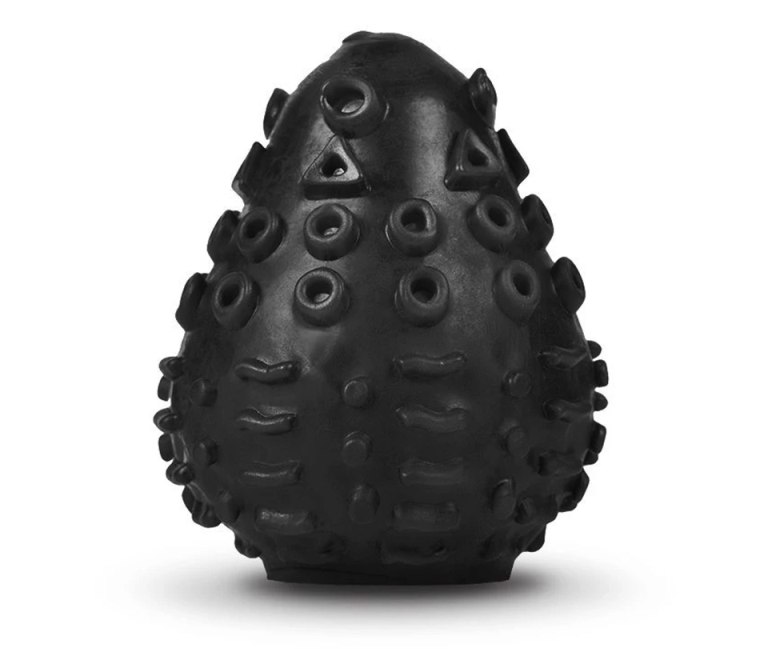 Gvibe Gegg is a premium TPE reusable egg masturbator designe... Gvibe - G-Egg Masturbator - Black photo-2