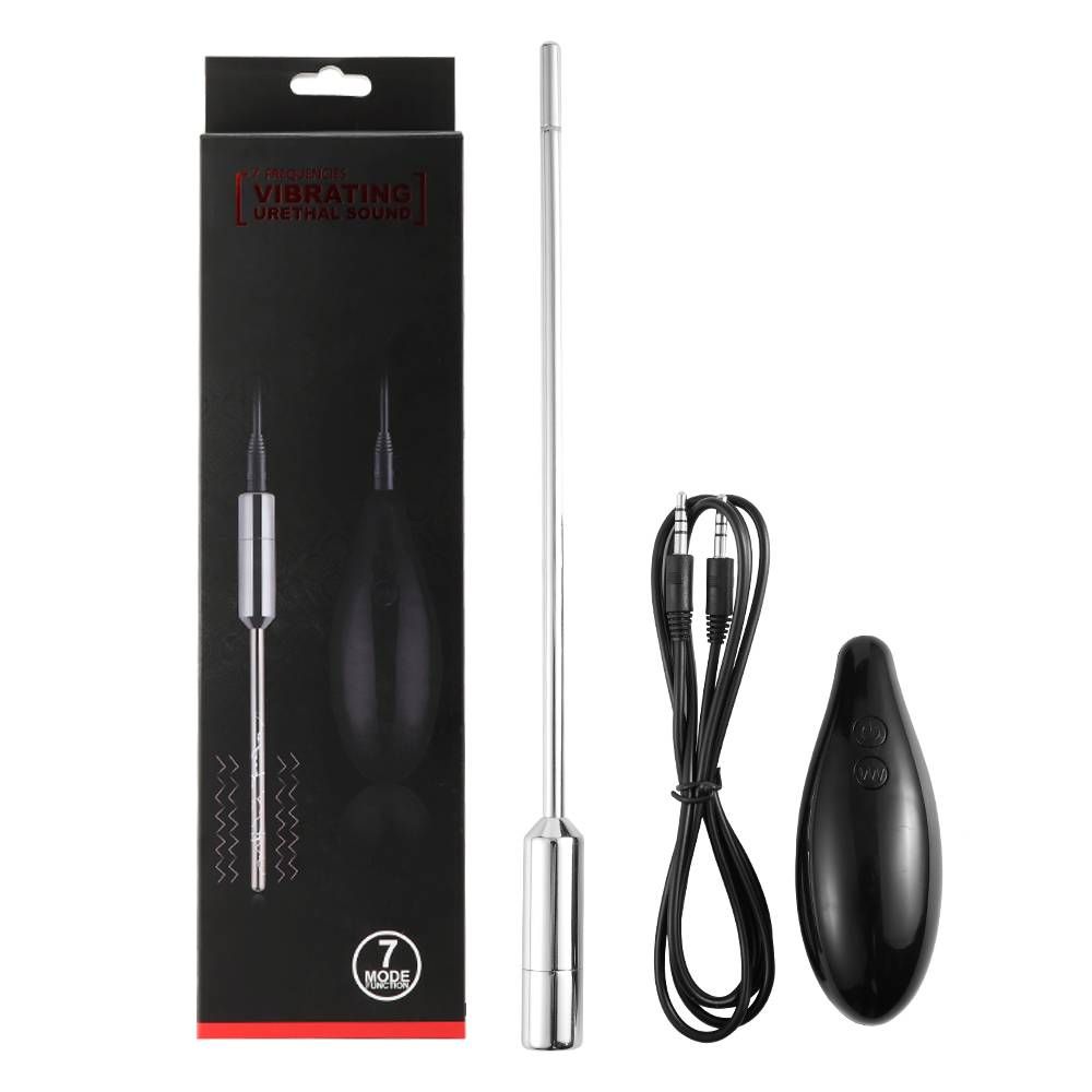MT - Electro Shock & Vibro Urethral Sound 7 Speeds - Black photo-5
