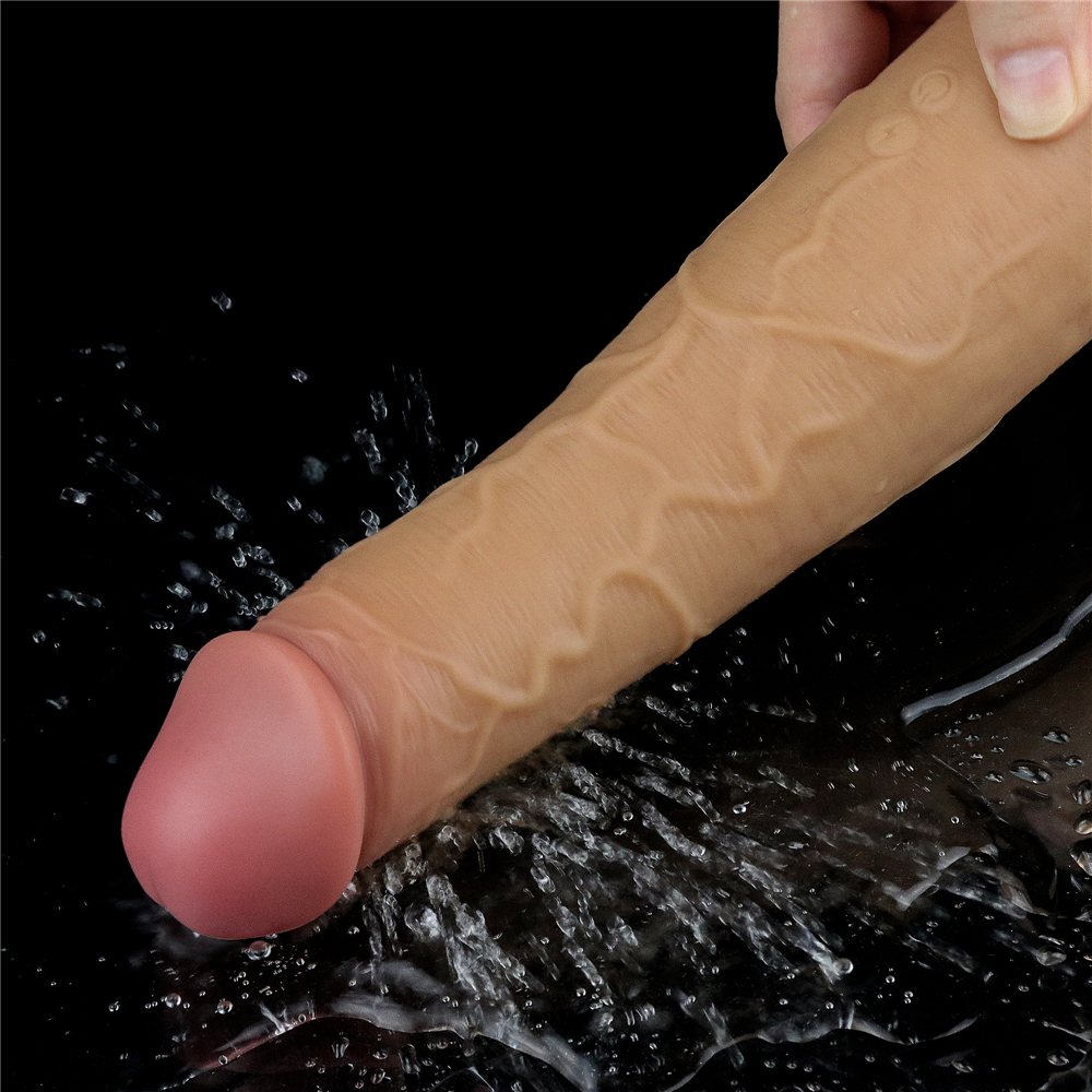 Lovetoy - 8" Dual Layered Rotator - Flesh photo-14