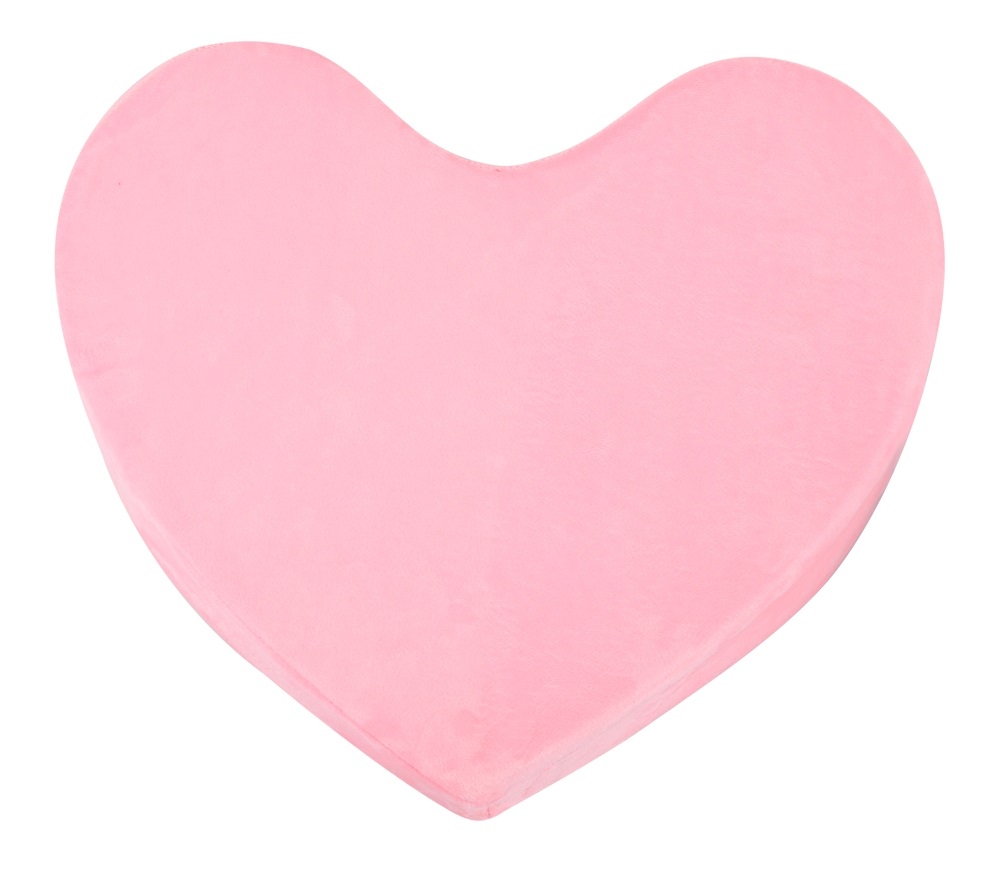 Shaped in ramp, this pillow makes every new sex position eas... MT - Heart-Shaped Sex Position Pillow - Pink photo-3