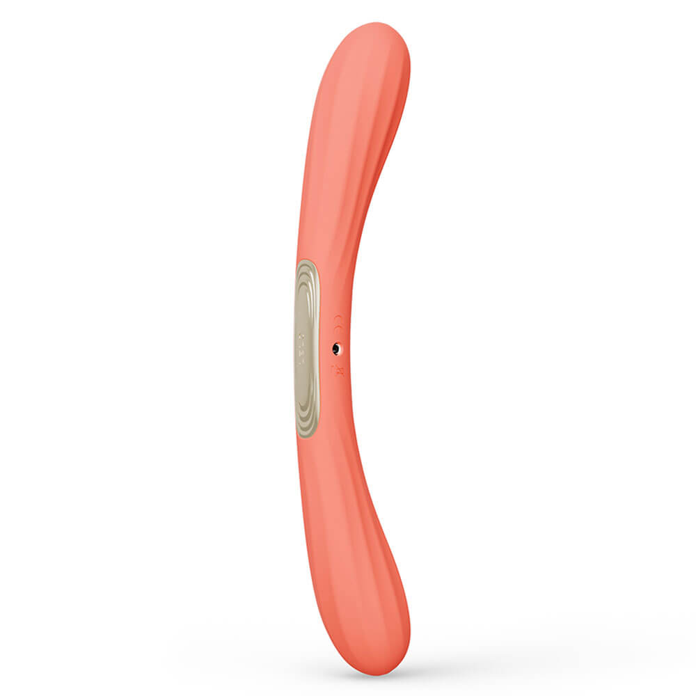 Lelo - Boomerang App Dual-Ended Vibrator - Coral Red photo-3