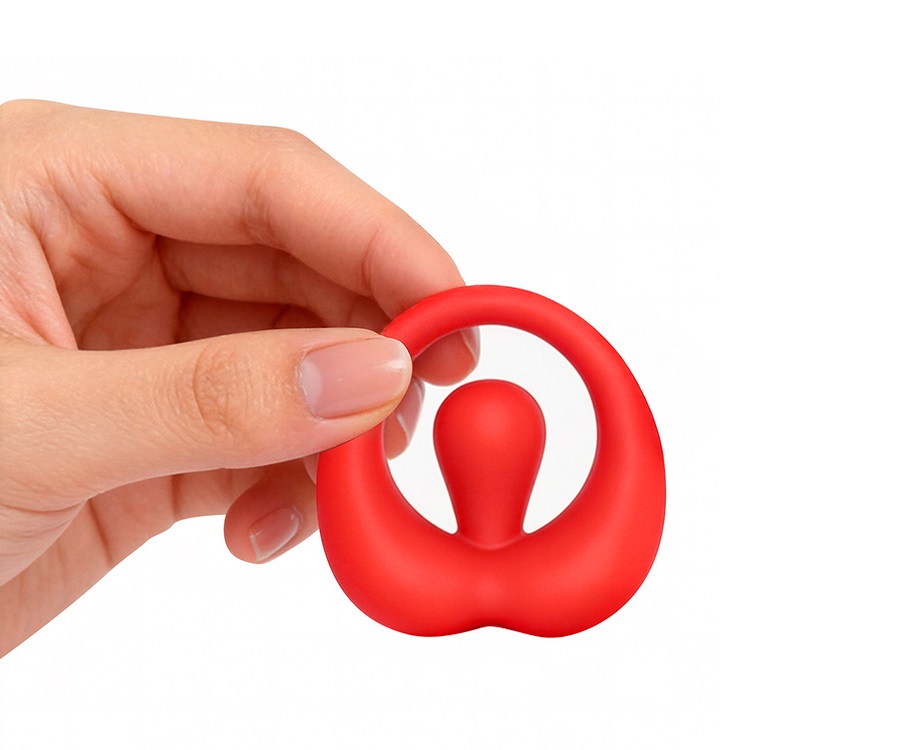 Intense - Russel Vibro Ring - Red photo-5