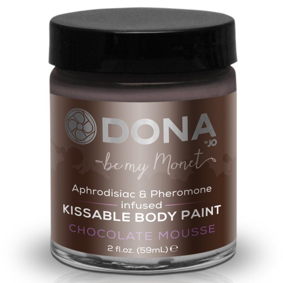 Be My Monet Kissable Body Paint is an aphrodisiac- and phero... Dona - Body Paint Chocolate Mousse - 60ml photo-2