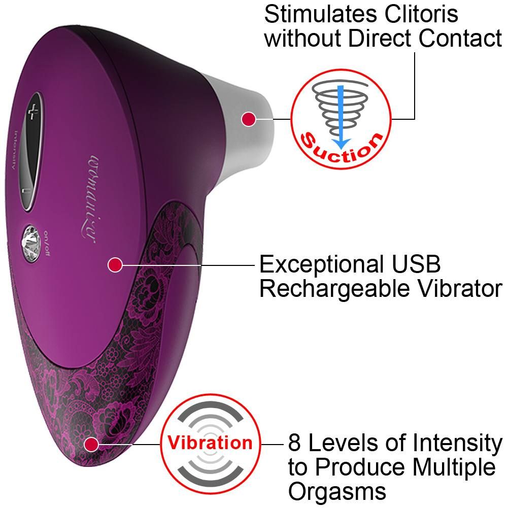 The womanizer W500 Pro – quieter, easier & more comforta... Womanizer - W500 Pro Best Clitorial Massager - Magenta photo-4