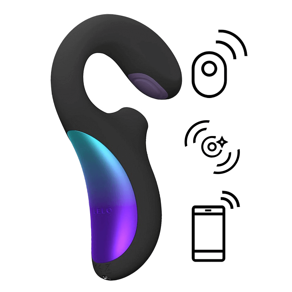 Lelo - Enigma Double Sonic APP Stimulator - Black