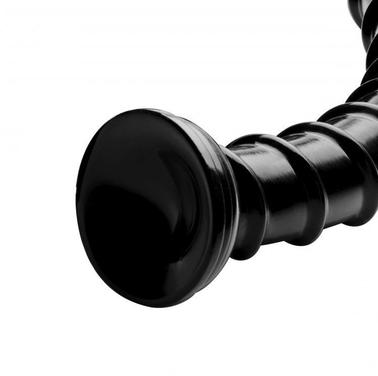 Long and thick, with texture that will wind you up! This fir... Hosed - 2" Swirl Hose - 18" Long - Black photo-3