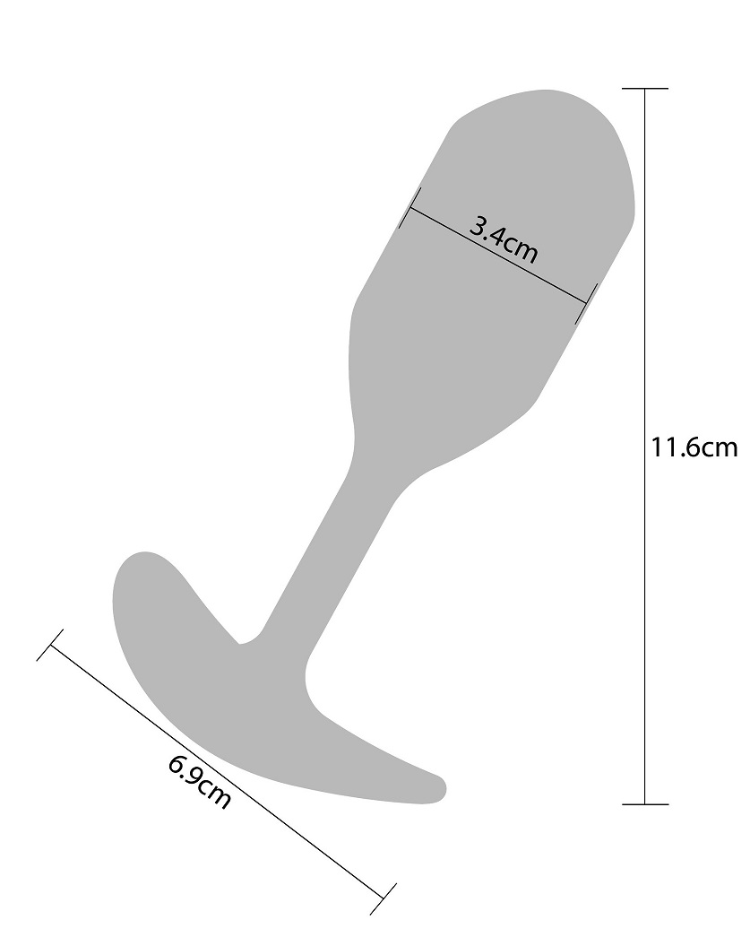 Buttocks by TOYJOY is a luxurious collection of high-perform... ToyJoy - Player Weight Plug M - Grey photo-5