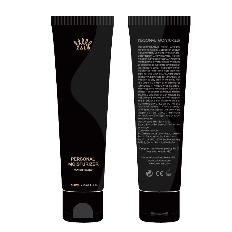 Zalo personal moisturizer is a water-based moisturizer inten... Zalo - Water-Based Lubricant - 100ml photo-2