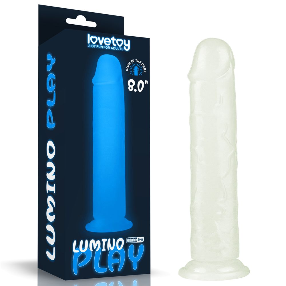 Illuminate your darkest pleasures with Lumino play dildo.
Lu... Lovetoy - 8" Lumino Play Dildo - Clear photo-19