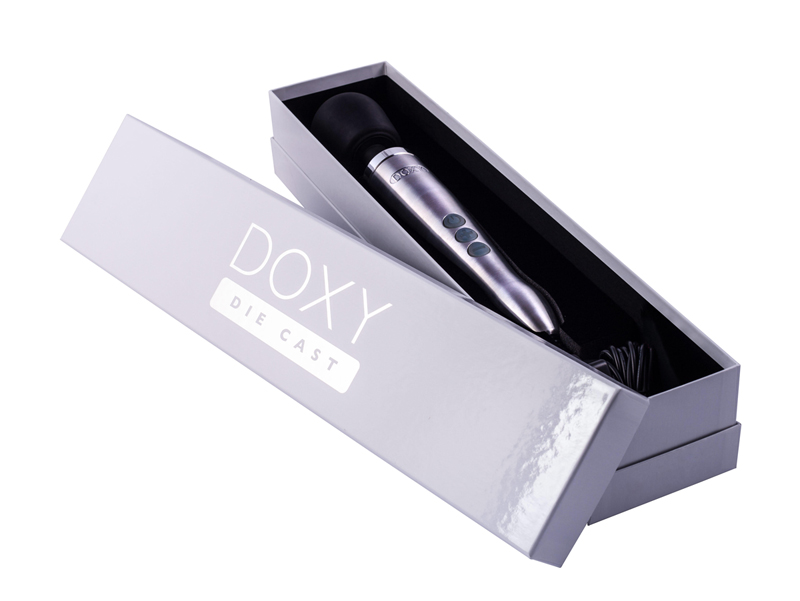 Indulge in the unparalleled features of the Doxy Die Cast. W... Doxy - Die Cast Massager - Silver photo-8