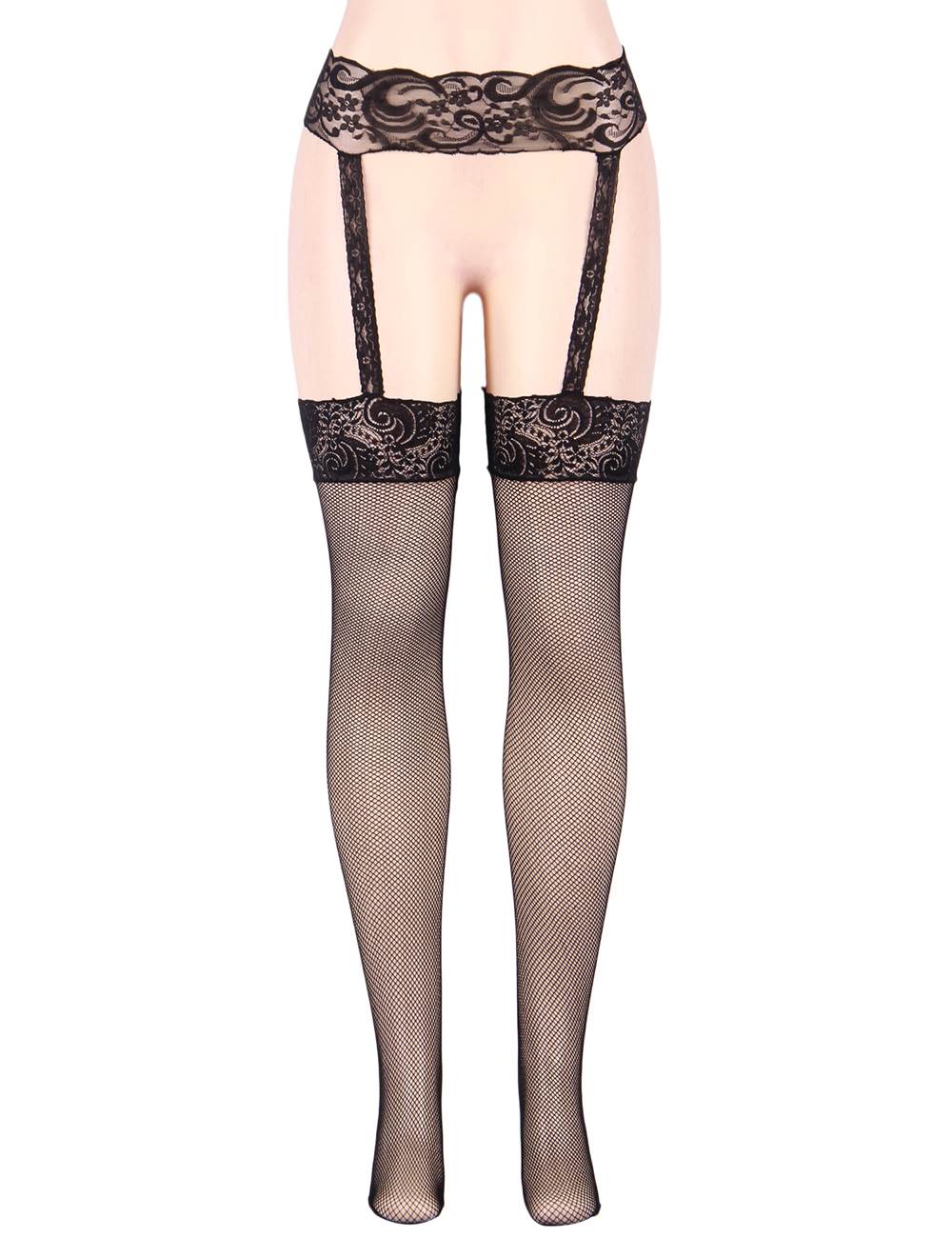 Flowers garters net pantyhose tights
Material &n... Ohyeah - Flowers Net Pantyhose - Black photo-4
