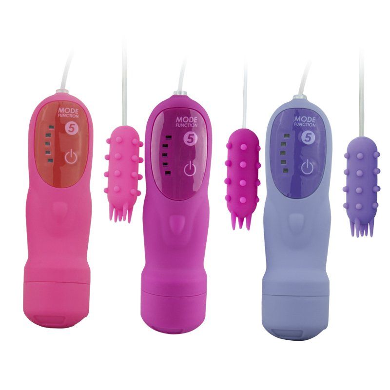 Achieve physiotherapy and masturbating, increase interest pu... Aphrodisia - 5 Function Mini Nubby Bullet - Pink photo-9