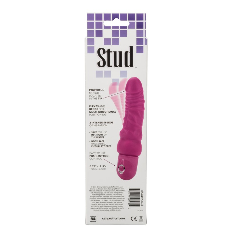 Bendie Power Stud - Curvy is a delicious, soft and sensual s... CEN - Bendie Stud Curvy - Pink photo-6