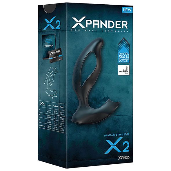 Discover the world of prostate stimulation with the pioneer ... Joy Division - Anal Xpander X2 - Black - M photo-6