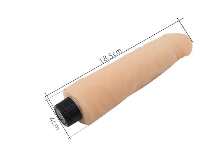 Material:T-Skin
Product Size:18.5cm, Φ4cm
Product Weight:0.1... Chisa - 7.5″ Vibrating Cock No.04 TPE photo-10