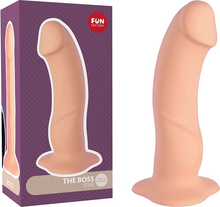 THE BOSS DILDO with its stately length and the powerful diam... Fun Factory - The Boss Stub - Nude photo-8