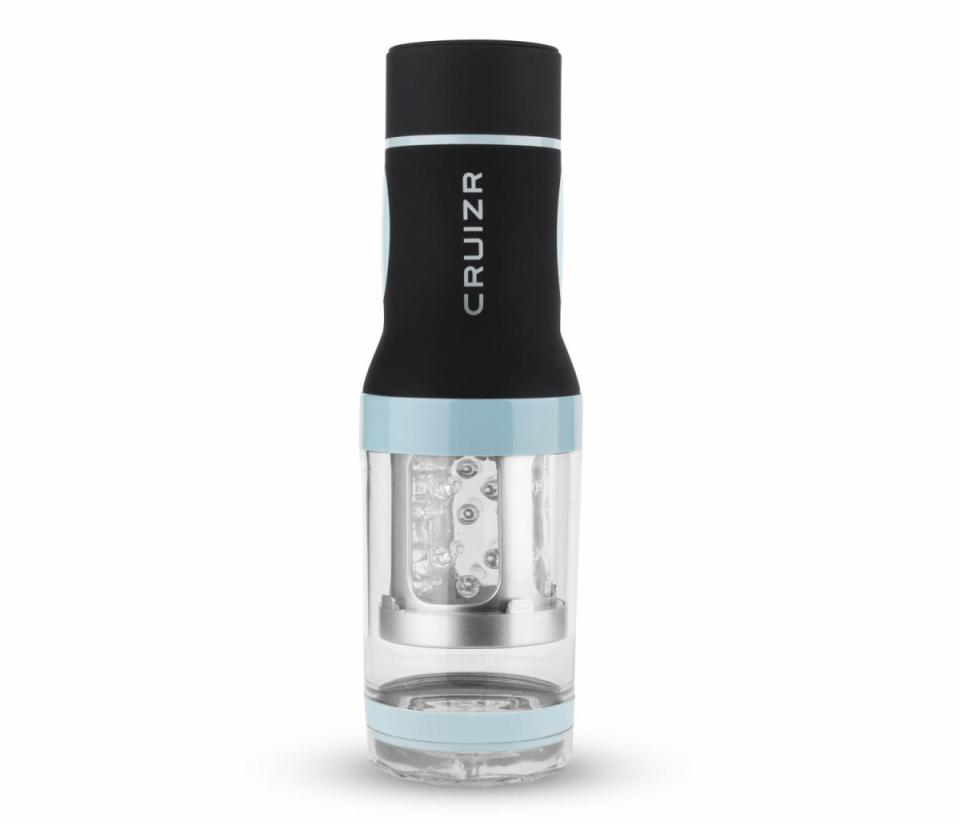 The CRUIZR CM04 masturbator is a discrete penis stimulator t... Cruizr - CM04 Rotating Masturbator - Black photo-3