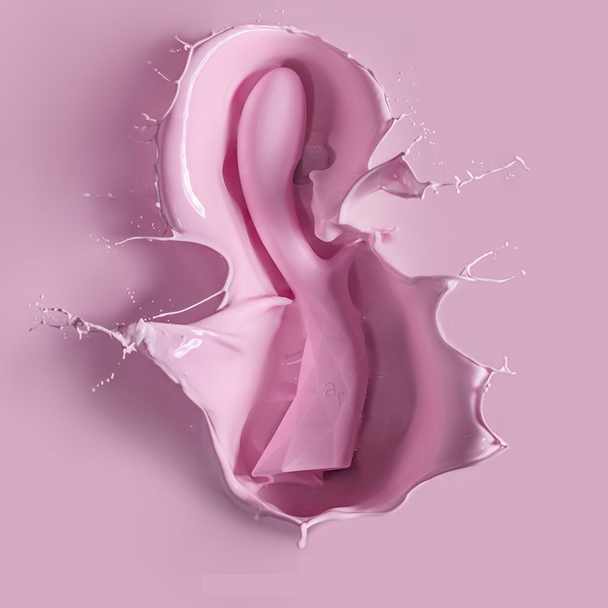 Lamourose Prism VII features intense dual vibrations in a go... Lamourose - Prism VII - Blush photo-7