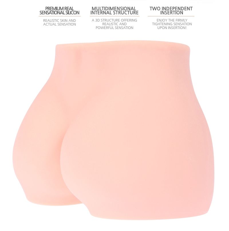 Offers strong tightening at the beginning of insertion, effe... Kokos - Cherry Double Hole Masturbator 2.8kg photo-8