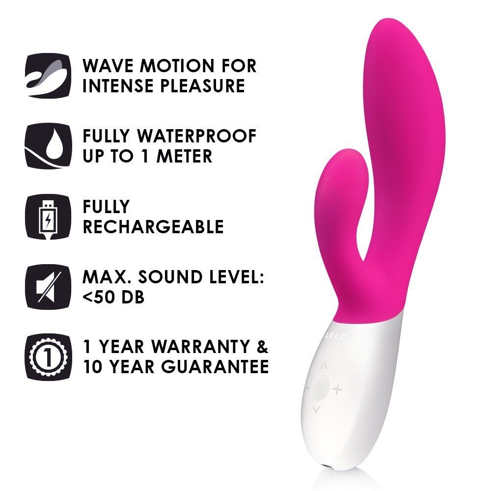 For the woman wishing to push pleasure to its limit, INA Wav... Lelo - Ina Wave - Cerise photo-9