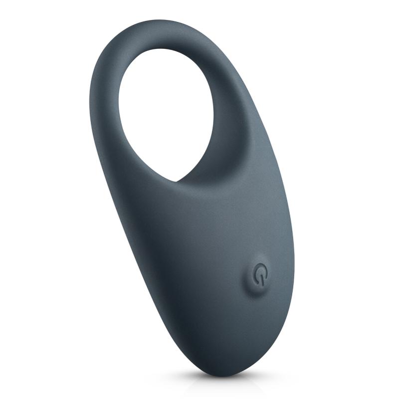 Enjoy a long-lasting erection and intense stimulation with t... Boners - Vibro Cock Ring - Black photo-6