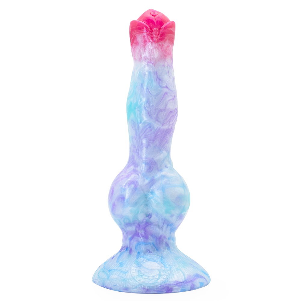 Material: silicone
Intotal L: 21cm
Insert L: 18.5cm
Diamete... FAAK - Hellhound Dani Strap-On - Ice Dragon photo-3