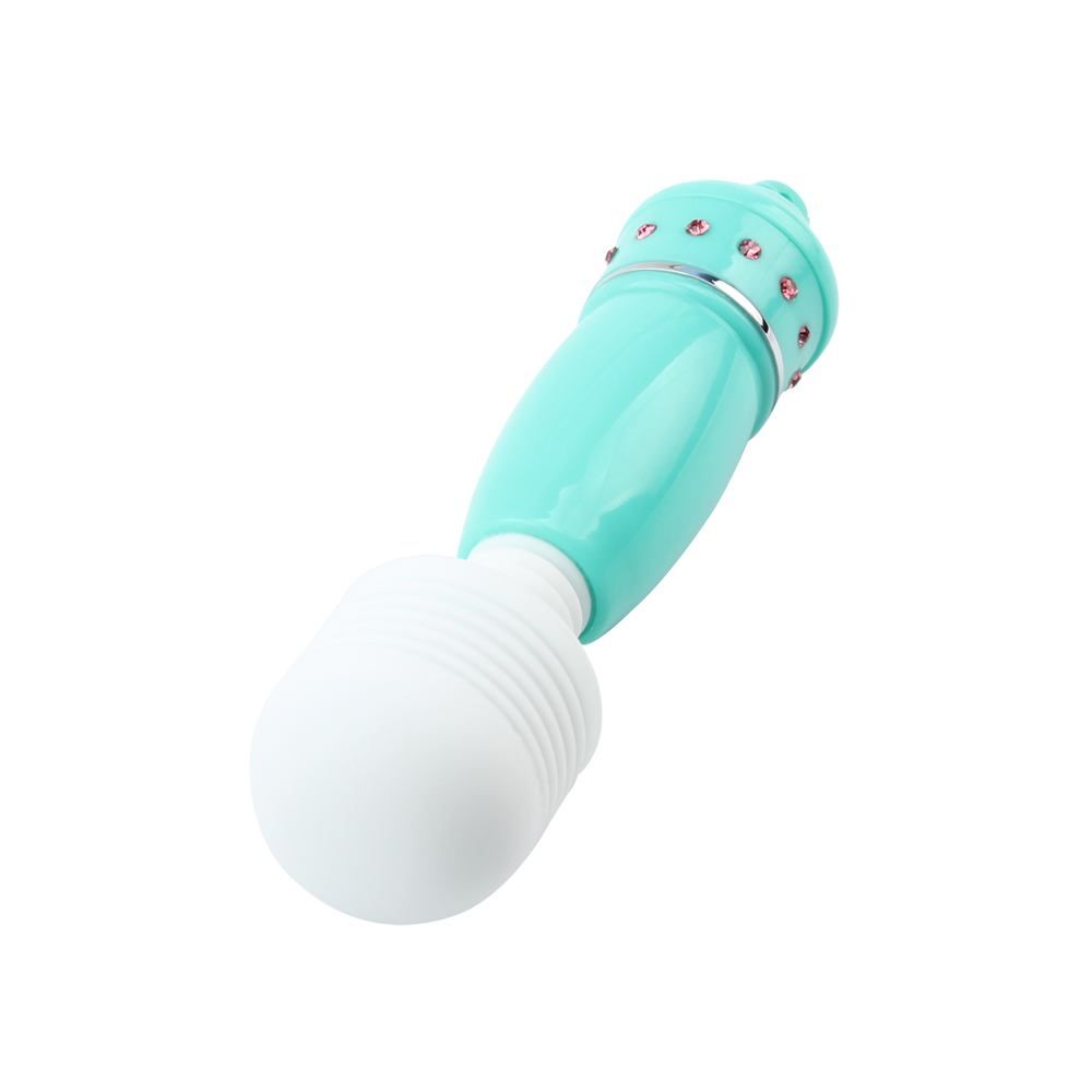 Material:ABS+Silicone
Features:Multi-Speed Vibrations, P... Chisa - Mini AV Massage - Green photo-3