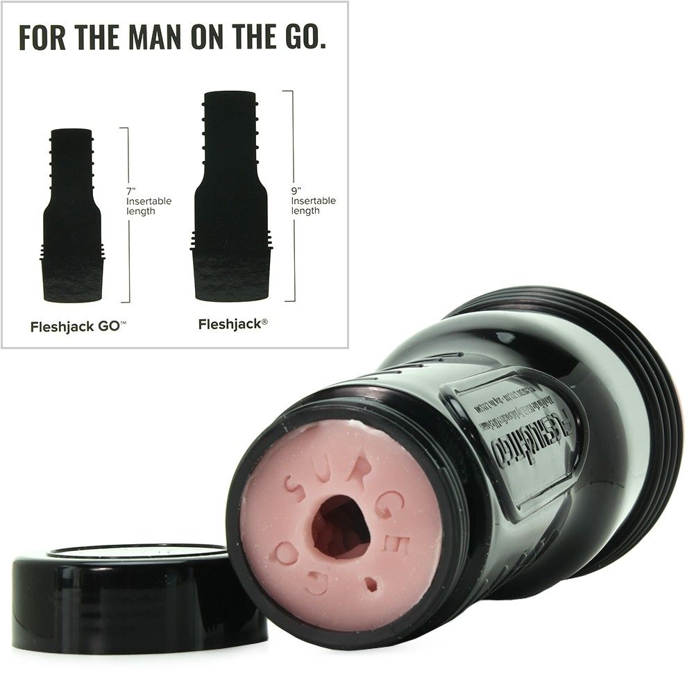 With the Fleshlight GO's discreet, light and compact des... Fleshjack - Go Surge Pink Butt photo-5