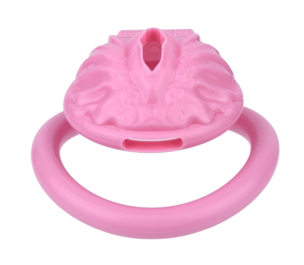 Material: Resin
Cage high: 21mm  ... FAAK - Resin Pussy Chastity Cage - Pink photo-7