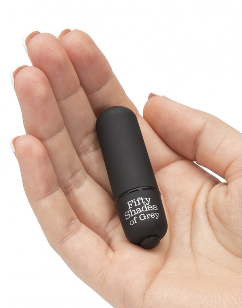 (G) Fifty Shades of Grey - Heavenly 震動子彈 - 黑色 照片-2