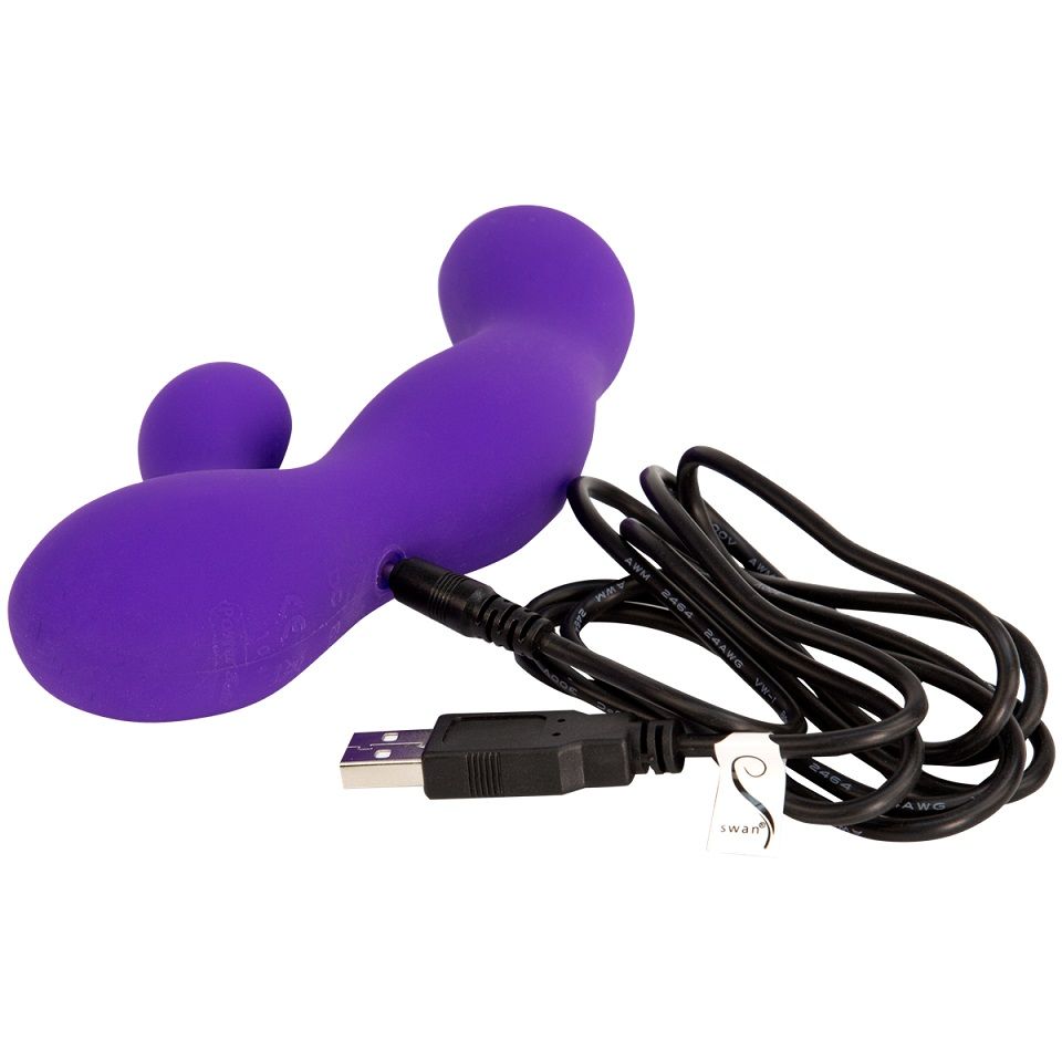 This romantic vibrator has so much more to offer than simple... Swan - Princess Swan(Special Edition) - Purple photo-6