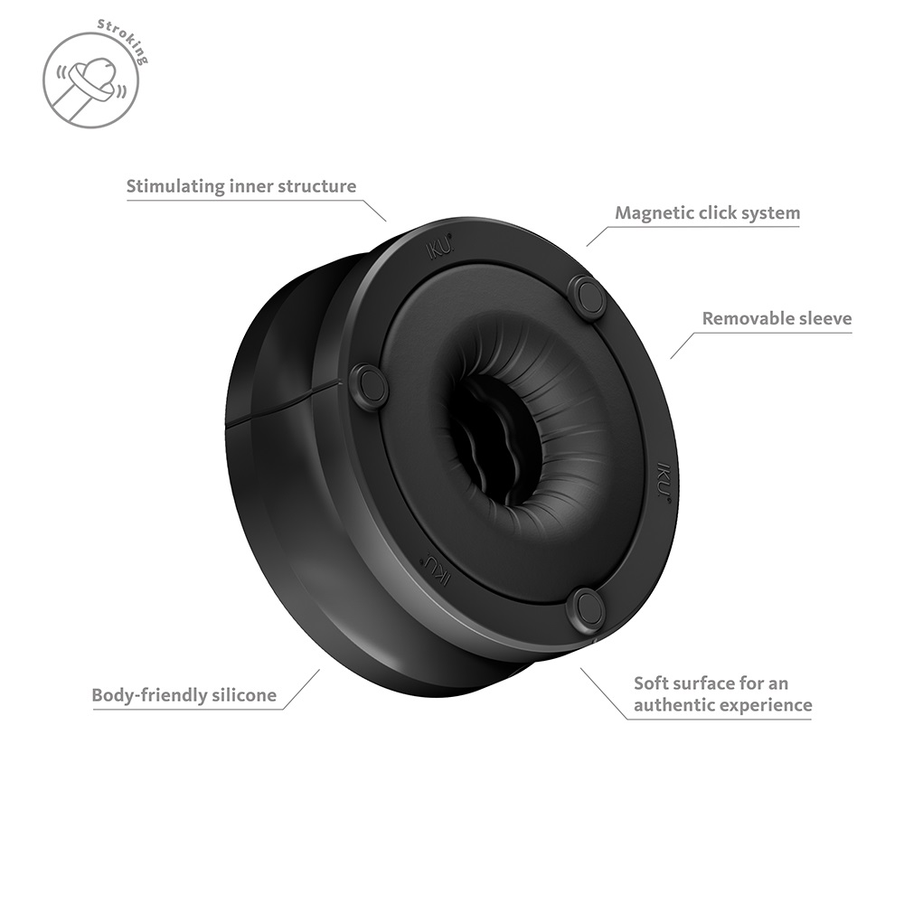 Fun Factory - Iku Tight Modular 电动自慰器 - 黑色 照片-5