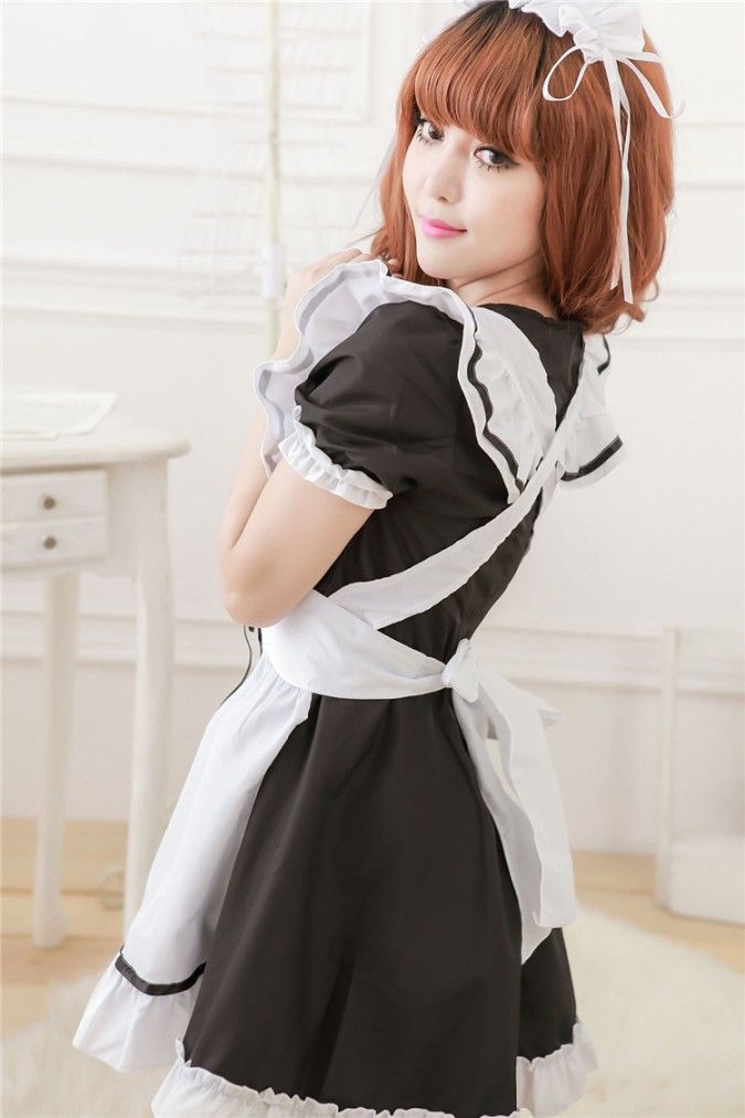 SB - Maid Costume S125 - White photo-5
