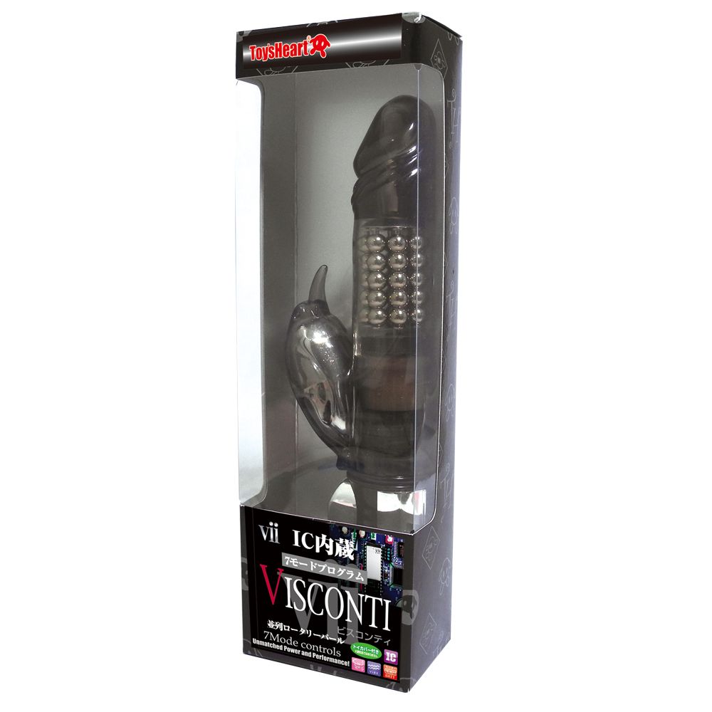 7 mode series of vibrator. Metal rotary beads create strong ... ToysHeart - Visconti Rabbit photo-2