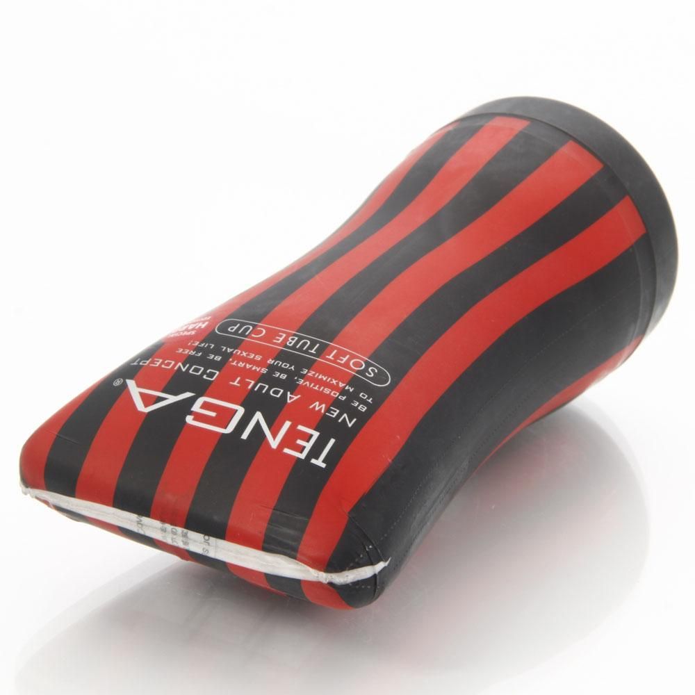Two new structures creates an exquisite tightening feeling. ... Tenga - Soft Tube Masturbator - Black photo-5