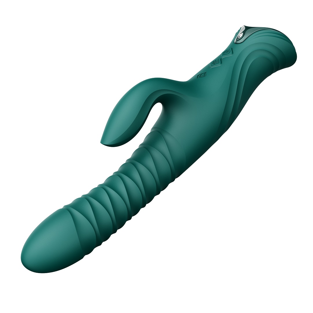 Zalo - Mose 2 Heating Rabbit Thruster - Turquoise Green