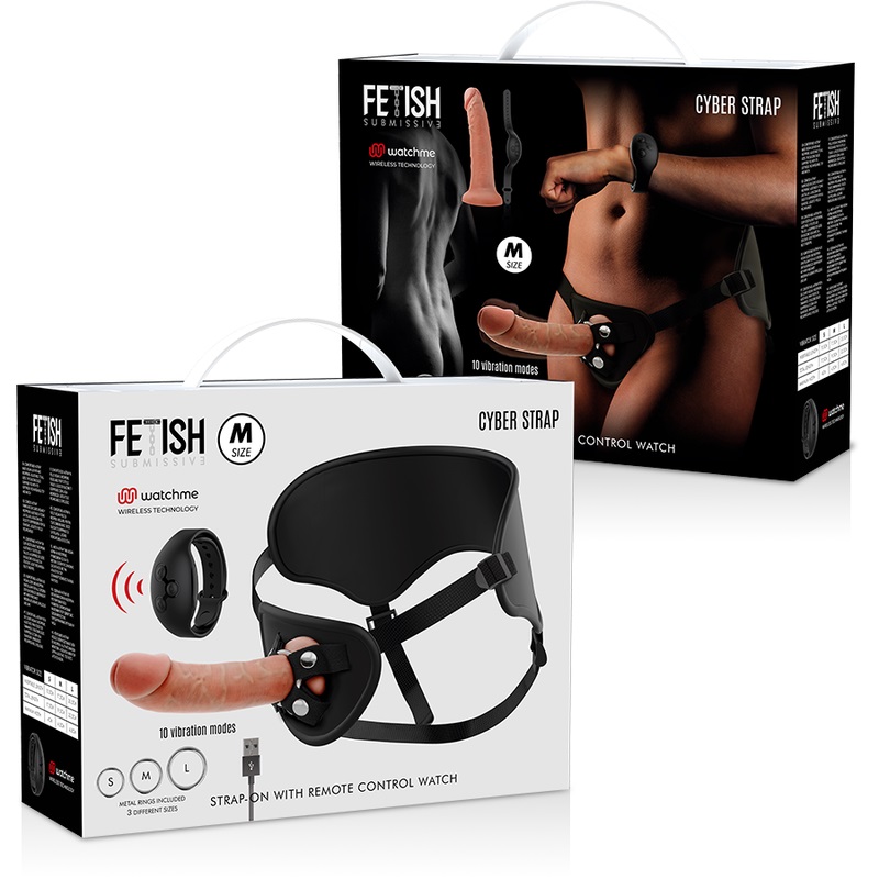 Fetish Submissive - Cyber Strap 穿戴式手表遥控震动仿真阳具 M Fetish Submissive - Cyber Strap 穿戴式手表遥控震动仿真阳具 M 照片-16