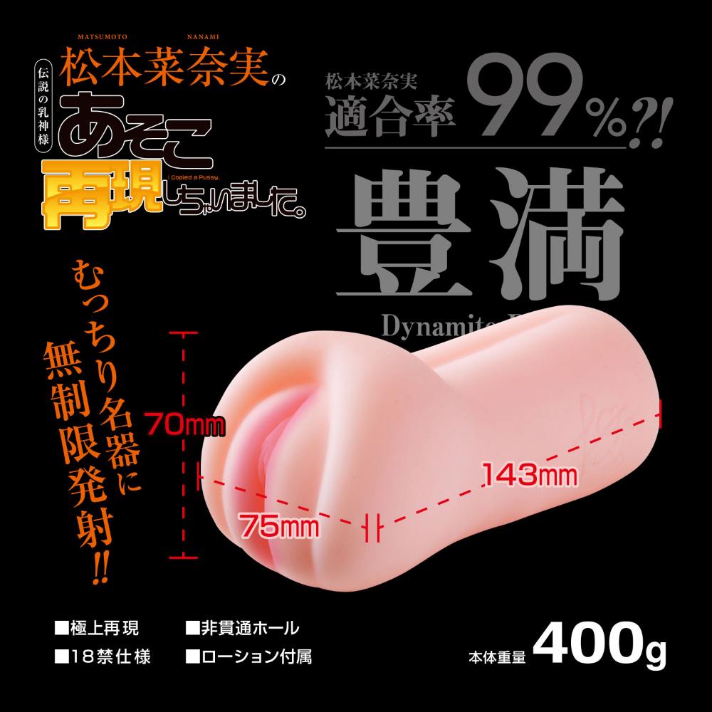 The popular reproduction series with realistic modeling and ... h.m.p. - Nanami Matsumoto Pussy Masturbator photo-4