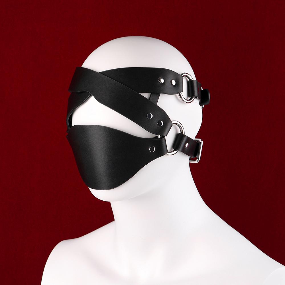 FAAK - Funsm Bondage Face Mask - Black 照片-3